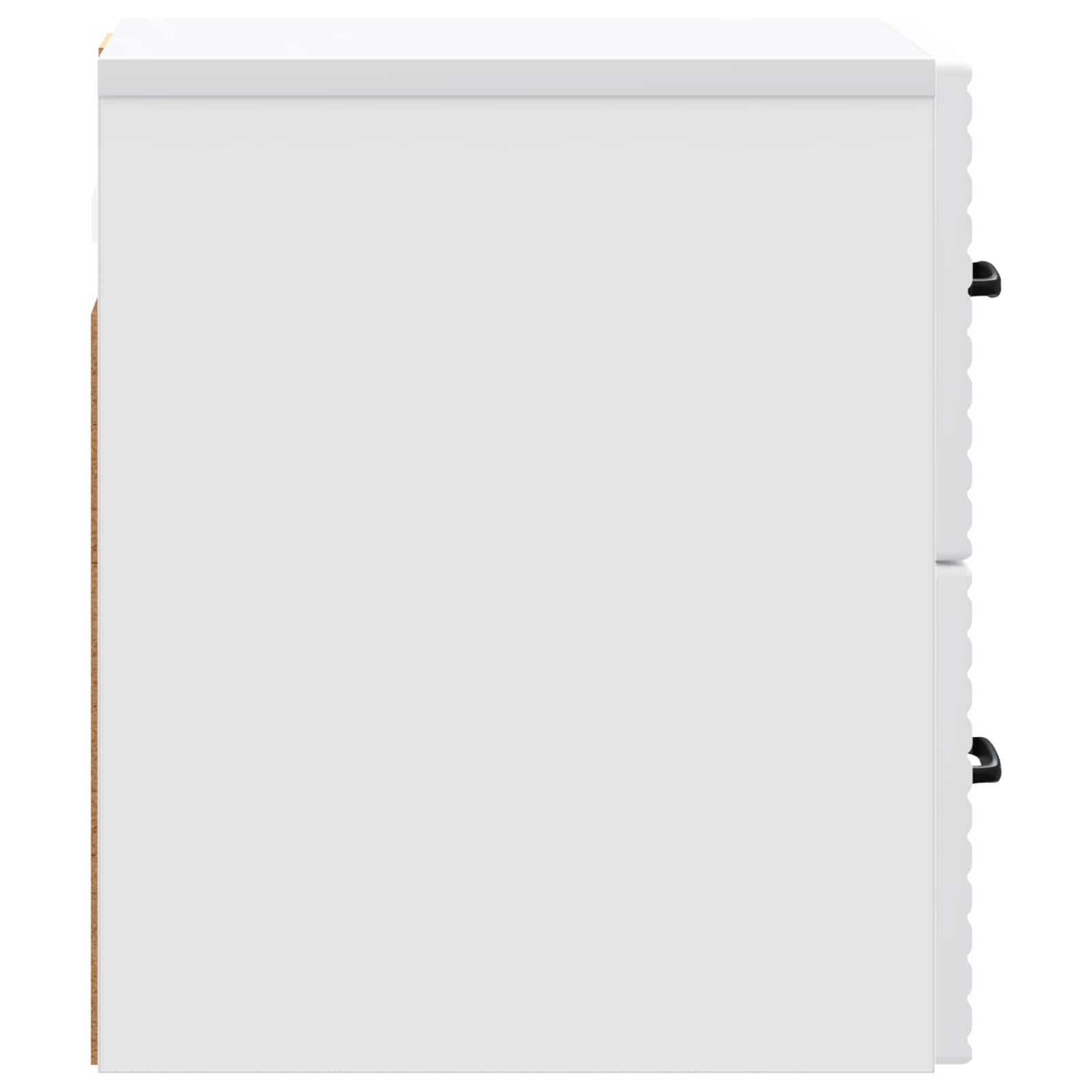 vidaXL Wall-Mounted Bedside Cabinet White 34.5 x 33 x 40 cm 6