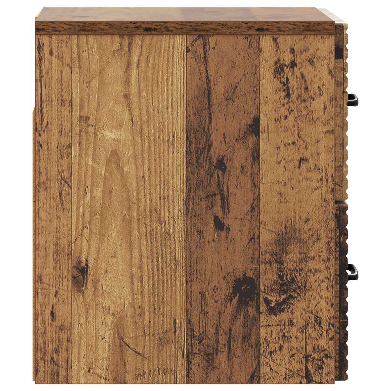 vidaXL Wall-Mounted Bedside Cabinet Old Wood 34.5 x 33 x 40 cm 6