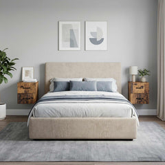 vidaXL Wall-Mounted Bedside Cabinet 34.5 x 33 x 40 cm