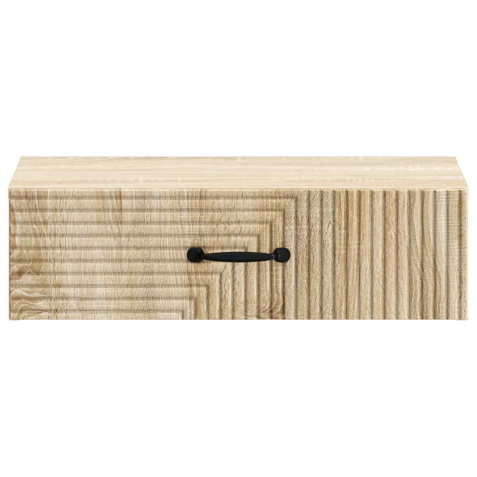 vidaXL Wall-Mounted Side Table 59 x 34.5 x 17 cm Engineered Wood 5