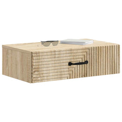 vidaXL Wall-Mounted Side Table 59 x 34.5 x 17 cm Engineered Wood 3