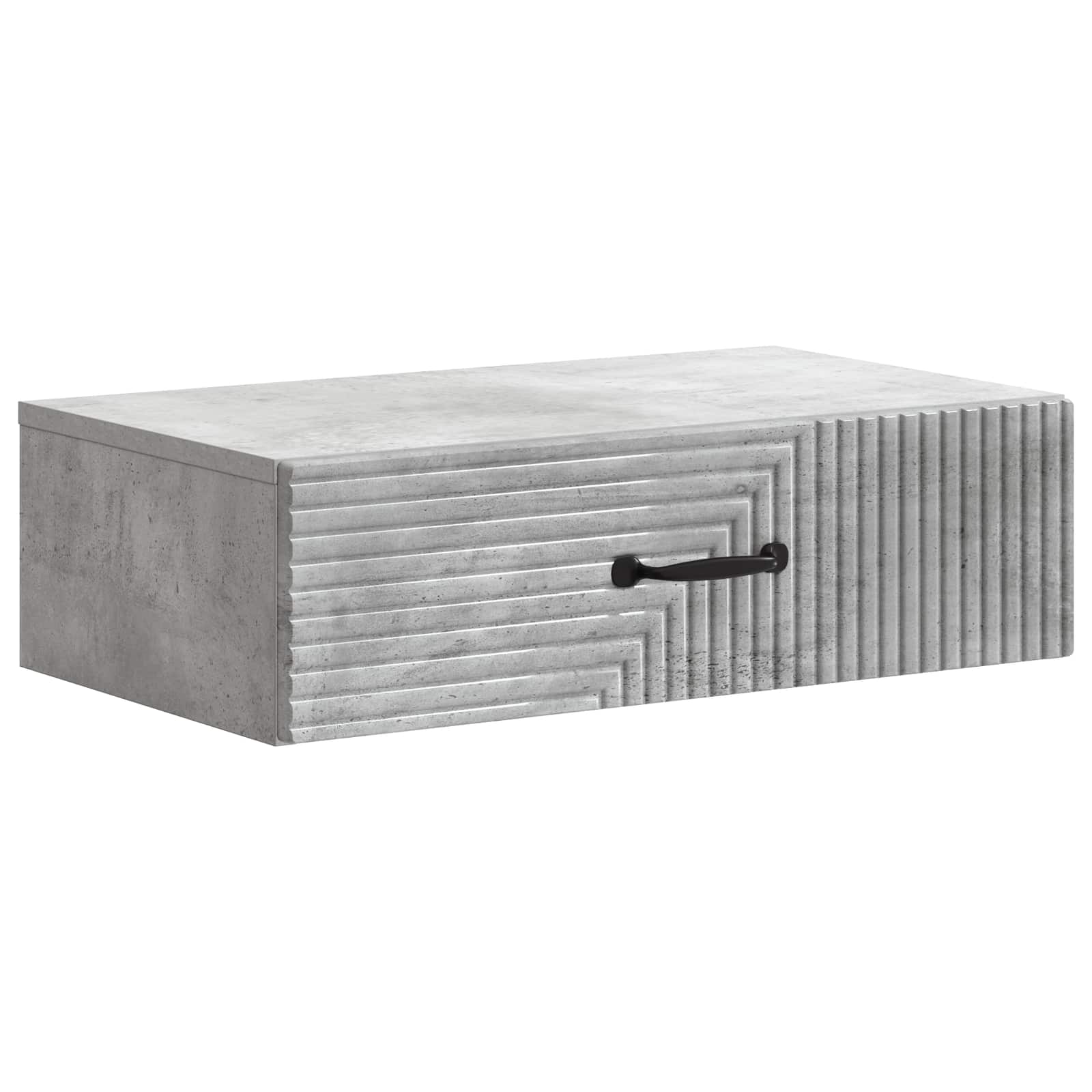vidaXL Wall-Mounted Side Table 59 x 34.5 x 17 cm Engineered Wood 2