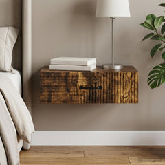 vidaXL Wall-Mounted Side Table 59 x 34.5 x 17 cm Engineered Wood 1