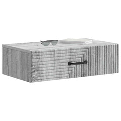 vidaXL Wall-Mounted Side Table 59 x 34.5 x 17 cm Engineered Wood 3
