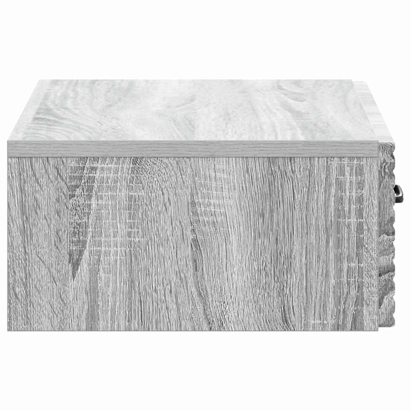 vidaXL Wall-Mounted Side Table 59 x 34.5 x 17 cm Engineered Wood 6