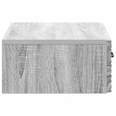 vidaXL Wall-Mounted Side Table 59 x 34.5 x 17 cm Engineered Wood 6