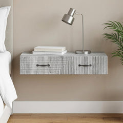 vidaXL Wall-Mounted Side Table 59 x 34.5 x 17 cm Engineered Wood