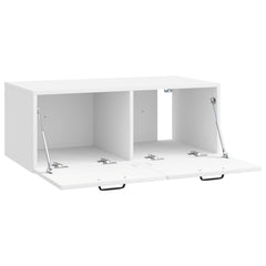 vidaXL Wall-Mounted TV Cabinet High Gloss White 78.5 x 41 x 30 cm 5