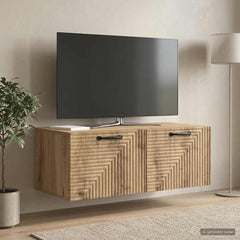 Wall-Mounted TV Cabinet 78.5 x 41 x 30 cm Artisan oak