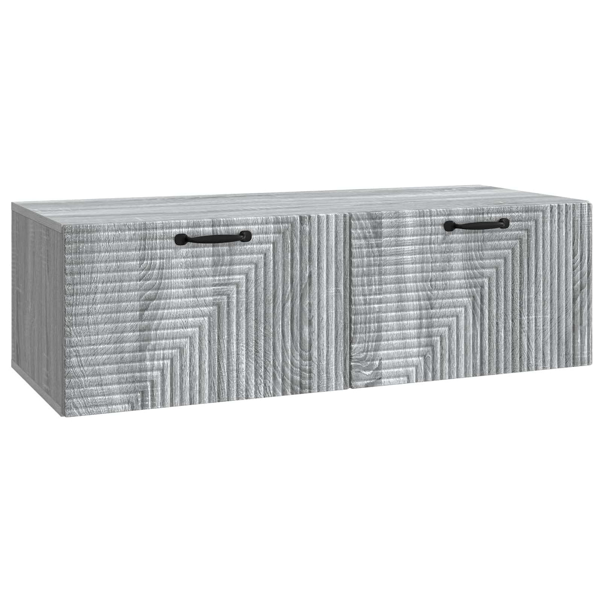 Wall-Mounted TV Cabinet 98 x 41 x 30 cm Drop 41 cm Width 98 cm Grey sonoma