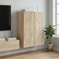 vidaXL Wall-Mounted Cabinet 66 x 34.5 x 90 cm Engineered Wood 1
