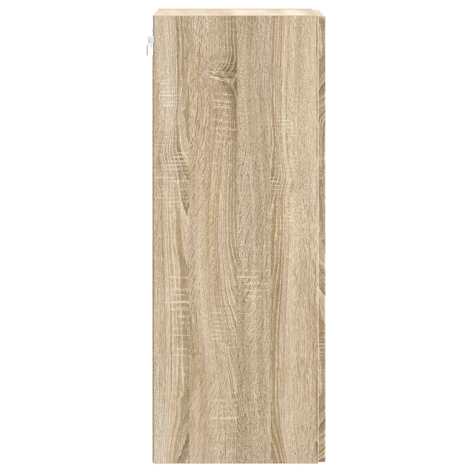 vidaXL Wall-Mounted Cabinet 66 x 34.5 x 90 cm Engineered Wood 5