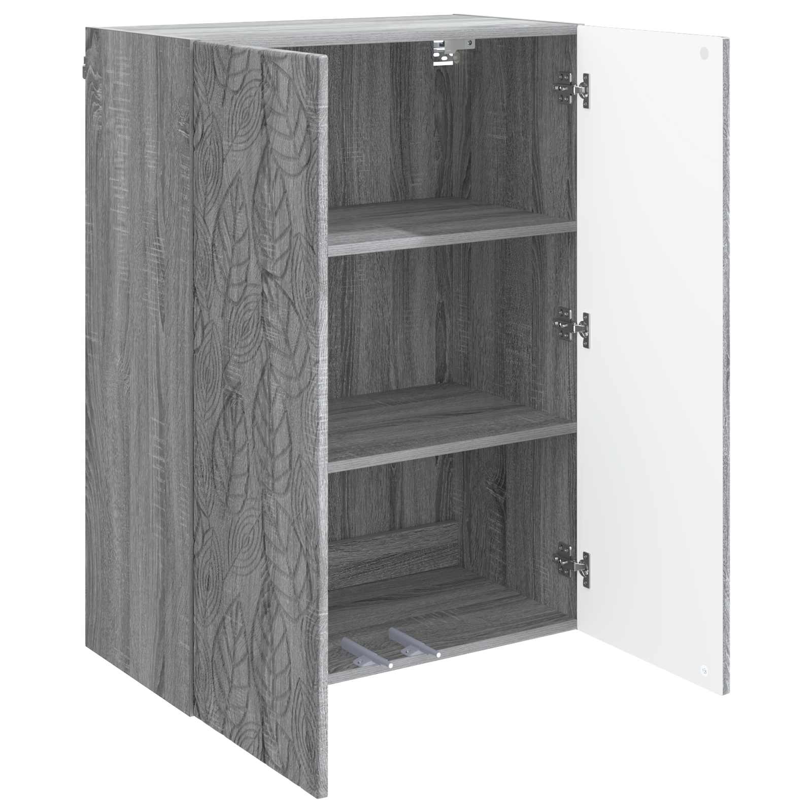 vidaXL Wall-Mounted Cabinet 66 x 34.5 x 90 cm Engineered Wood 3