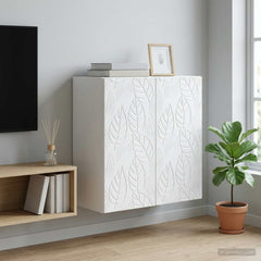 Wall-Mounted Cabinet 59 x 31 x 60 cm Engineered Wood White
