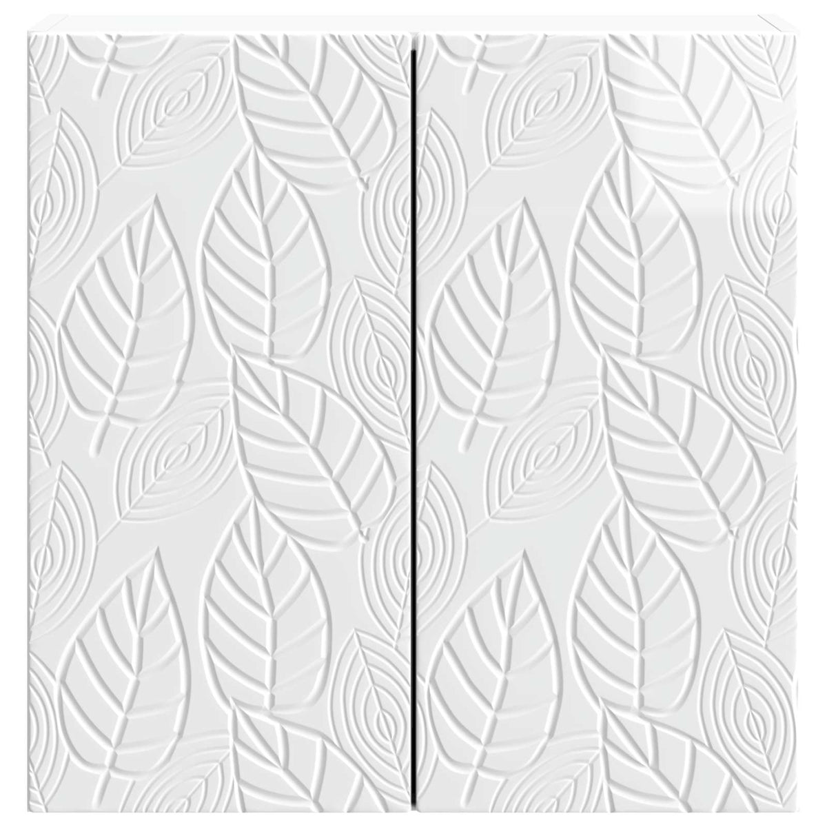 Wall-Mounted Cabinet 59 x 31 x 60 cm Engineered Wood High gloss white