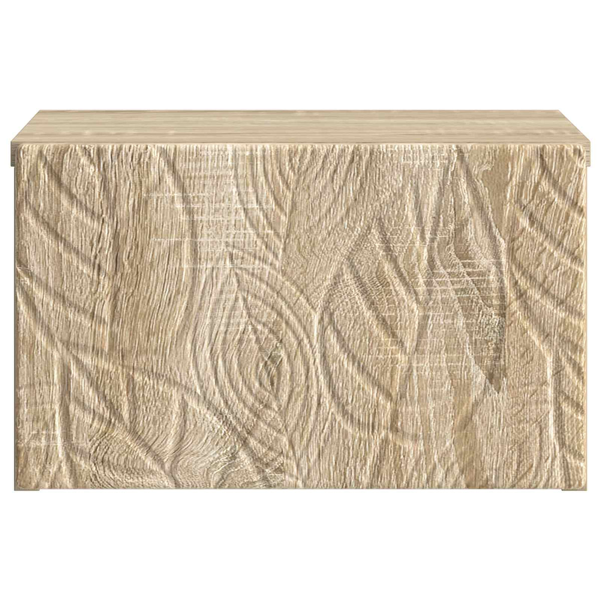 vidaXL Wall-Mounted Side Table Sonoma Oak 34.5 x 33 x 20 cm 4