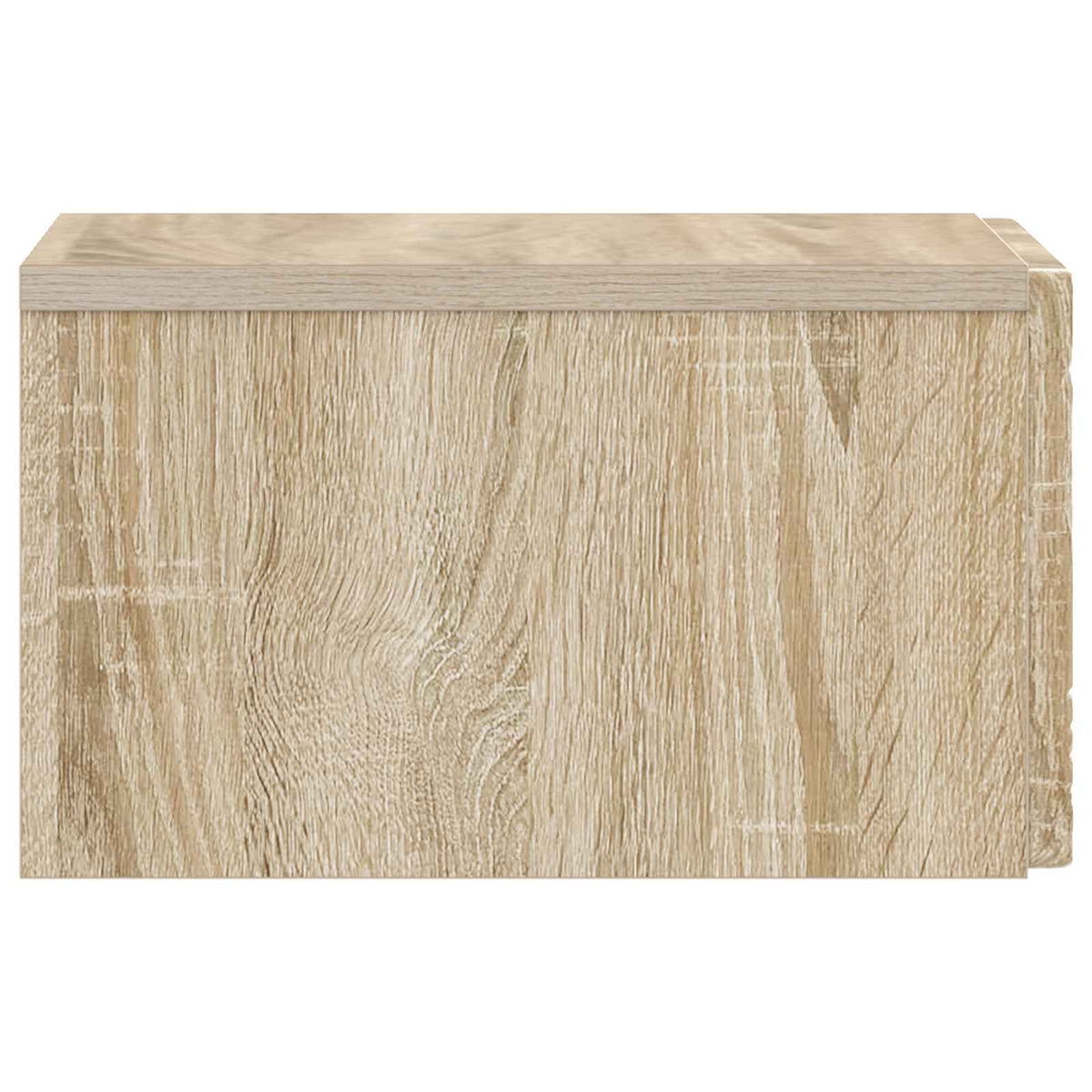 vidaXL Wall-Mounted Side Table Sonoma Oak 34.5 x 33 x 20 cm 5