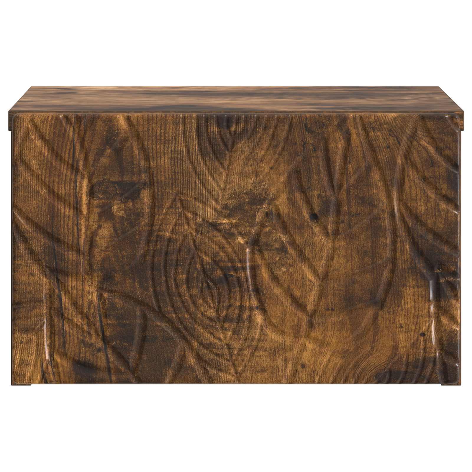 vidaXL Wall-Mounted Bedside Cabinet Smoked Oak 49 x 34.5 x 20 cm 4