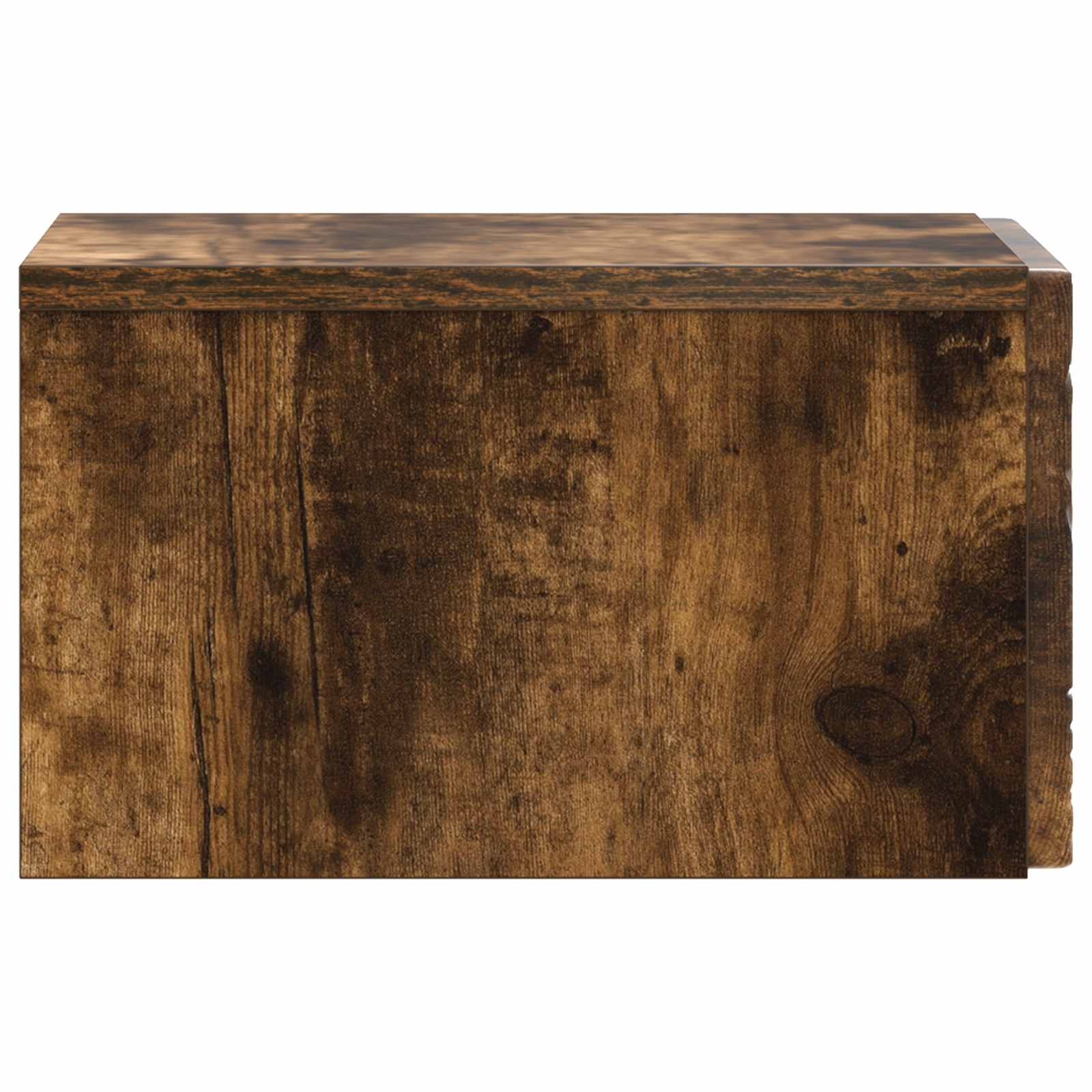 vidaXL Wall-Mounted Bedside Cabinet Smoked Oak 49 x 34.5 x 20 cm 5