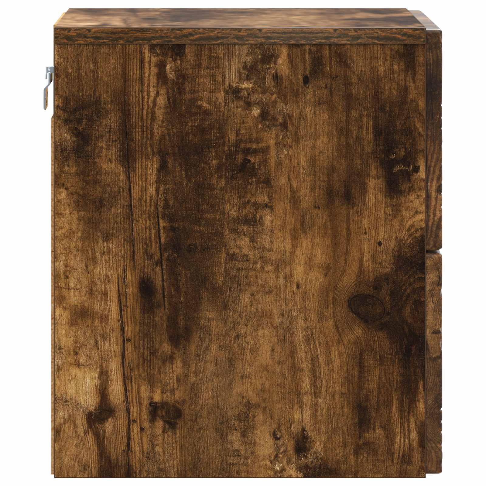 vidaXL Wall-Mounted Bedside Cabinet Smoked Oak 34.5 x 33 x 40 cm 5
