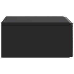 vidaXL Wall-Mounted Side Table 59 x 34.5 x 17 cm Engineered Wood Black 5