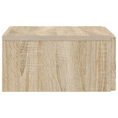 vidaXL Wall-Mounted Side Table 59 x 34.5 x 17 cm Engineered Wood 5