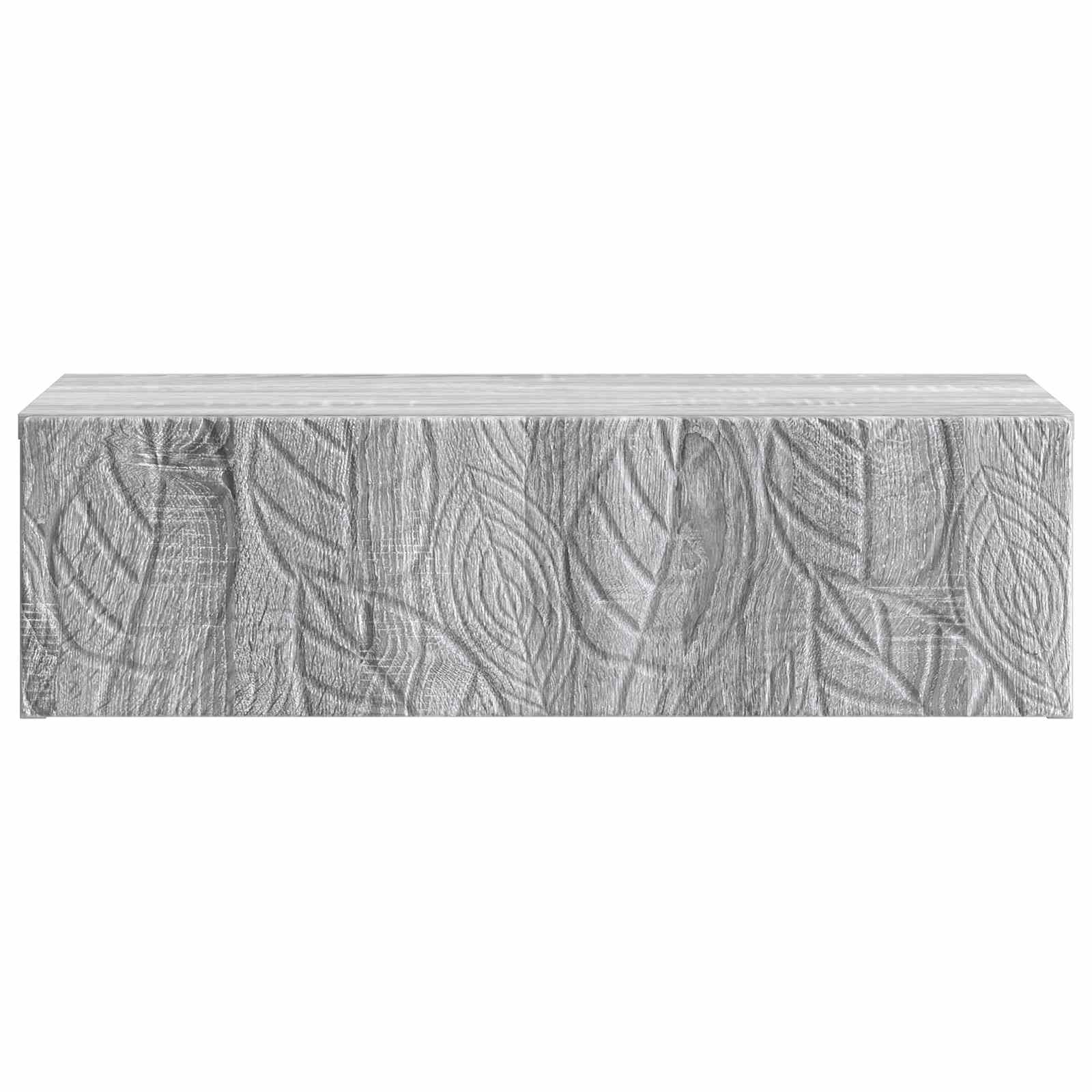 vidaXL Wall-Mounted Side Table 59 x 34.5 x 17 cm Engineered Wood 4
