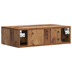 vidaXL Wall-Mounted Side Table 59 x 34.5 x 17 cm Engineered Wood 6