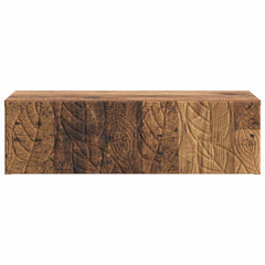vidaXL Wall-Mounted Side Table 59 x 34.5 x 17 cm Engineered Wood 4
