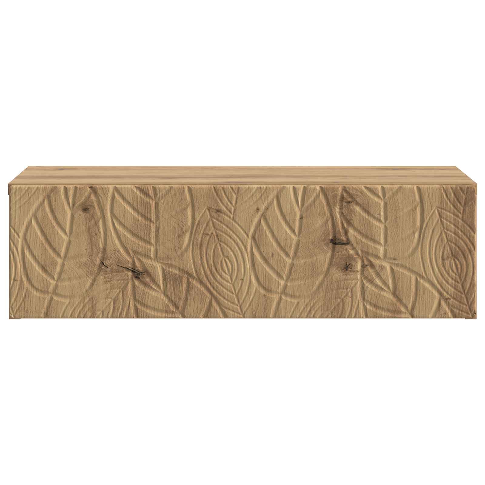 vidaXL Wall-Mounted Side Table 59 x 34.5 x 17 cm Engineered Wood 4