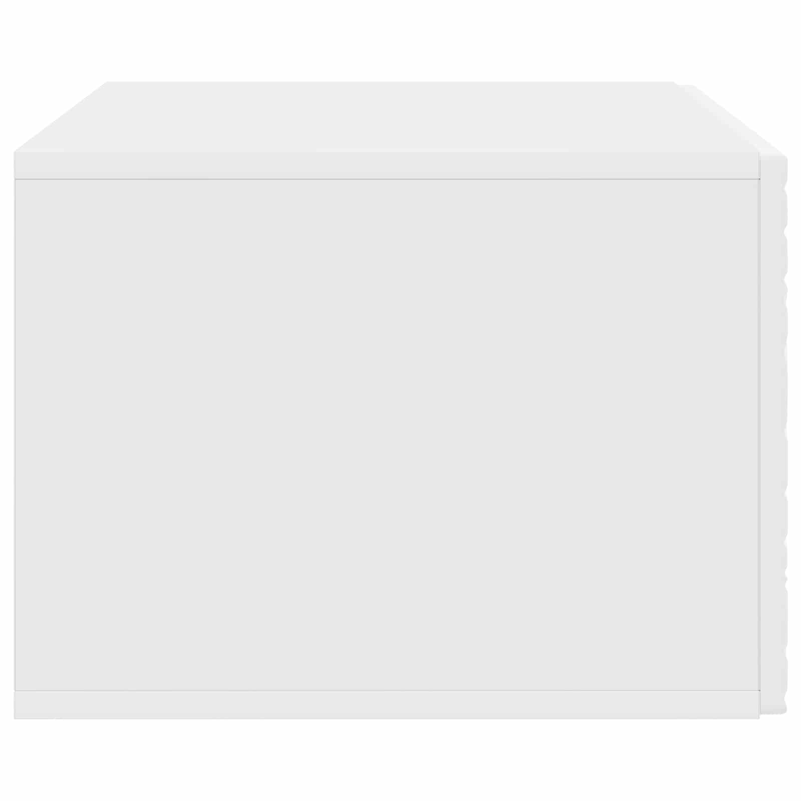 vidaXL Wall-Mounted TV Cabinet 98 x 41 x 30 cm White Engineered Wood 6