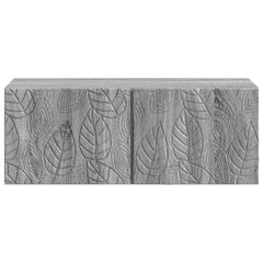 vidaXL Wall-Mounted TV Cabinet 98 x 41 x 30 cm Grey Sonoma 5