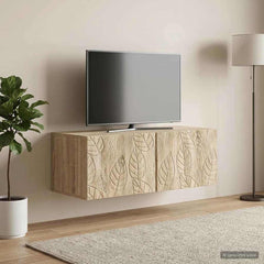 vidaXL Wall-Mounted TV Cabinet 59.5 x 31 cm Sonoma Oak Engineered Wood 1