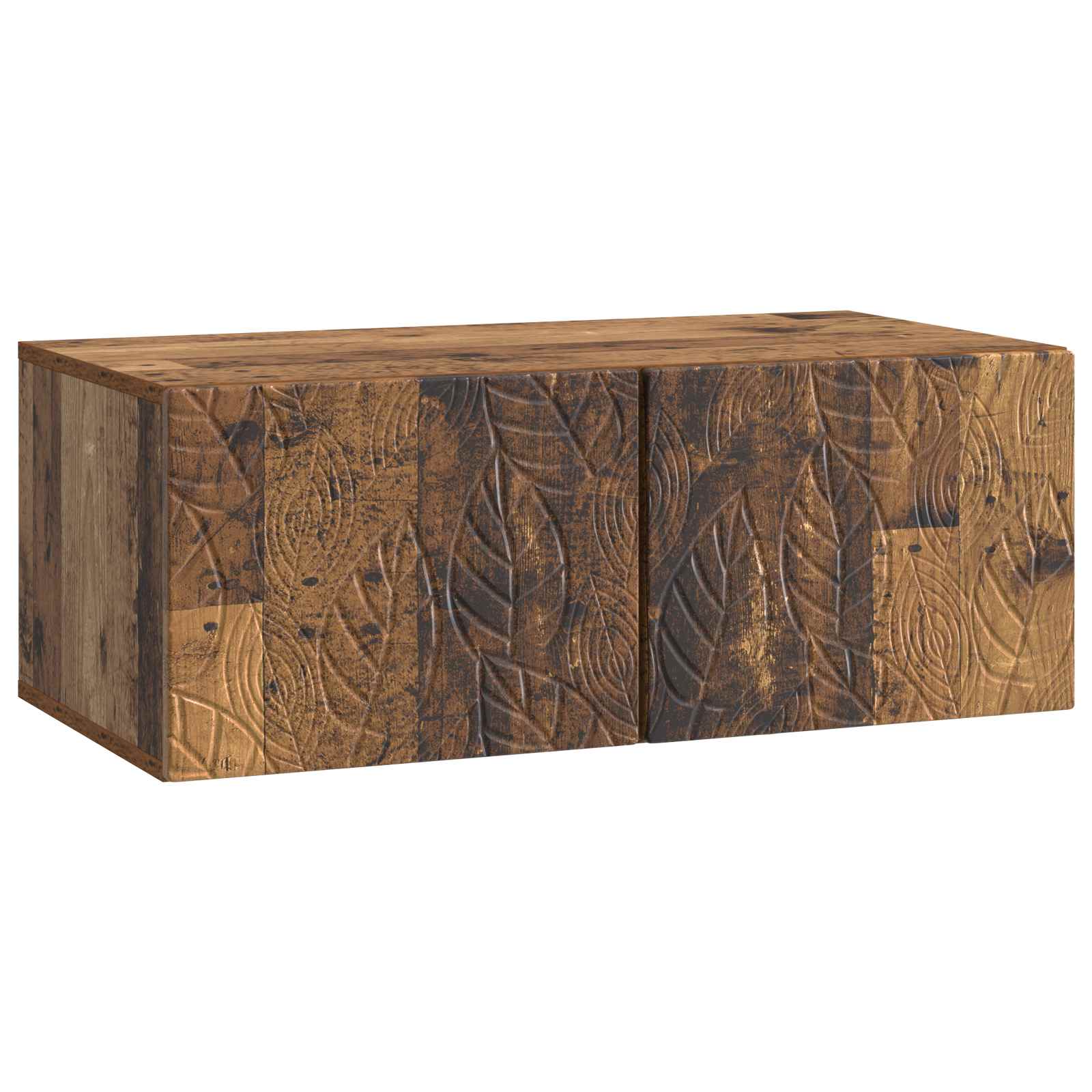 vidaXL Wall-Mounted TV Cabinet 59.5 x 31 cm Old Wood Engineered Wood 2