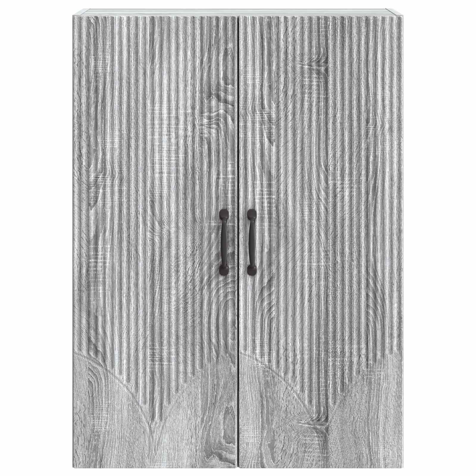 vidaXL Wall-Mounted Cabinet 66 x 34.5 x 90 cm Engineered Wood 4