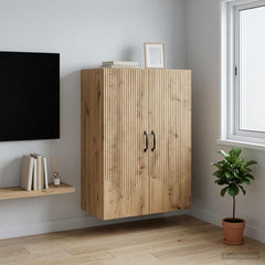 vidaXL Wall-Mounted Cabinet 66 x 34.5 x 90 cm Engineered Wood 1