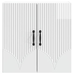vidaXL Wall-Mounted Cabinet 59 x 31 x 60 cm Engineered Wood 4