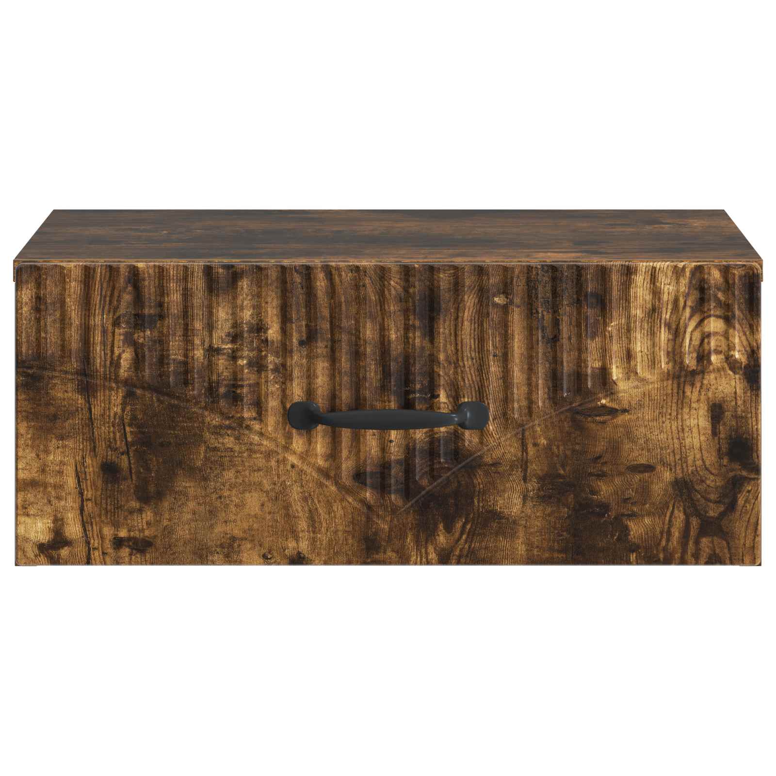 vidaXL Wall-Mounted Bedside Cabinet Smoked Oak 49 x 34.5 x 20 cm 5