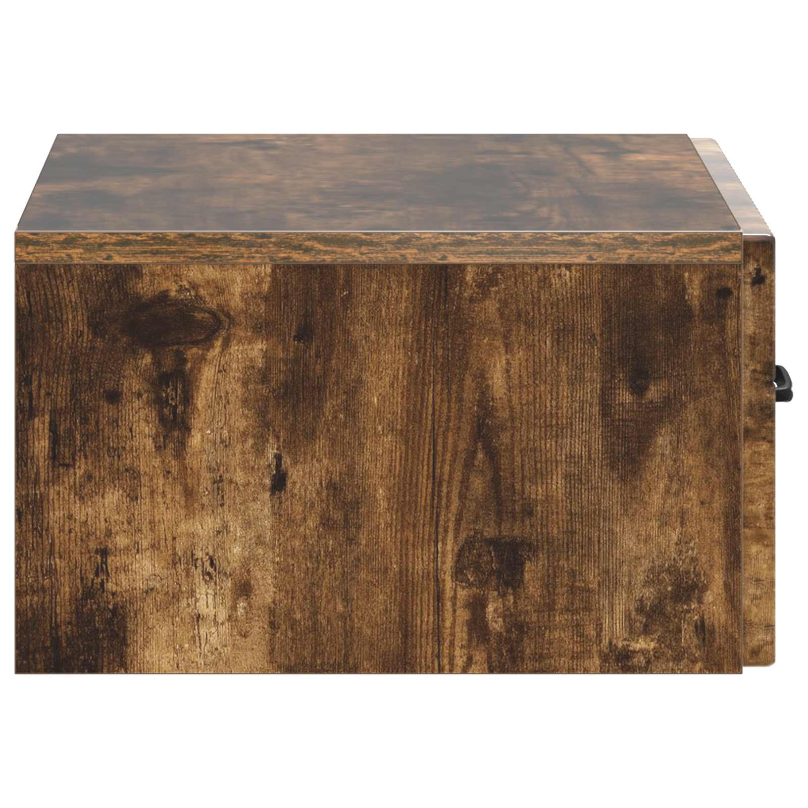 vidaXL Wall-Mounted Bedside Cabinet Smoked Oak 49 x 34.5 x 20 cm 6