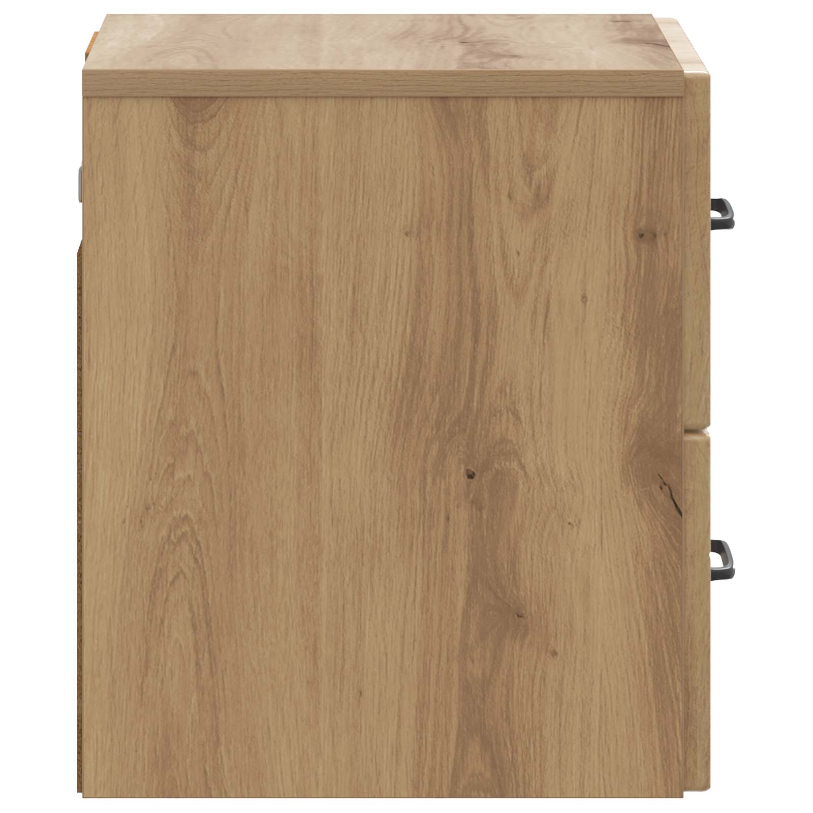 vidaXL Wall-Mounted Bedside Cabinet Artisan Oak 34.5 x 33 x 40 cm 6