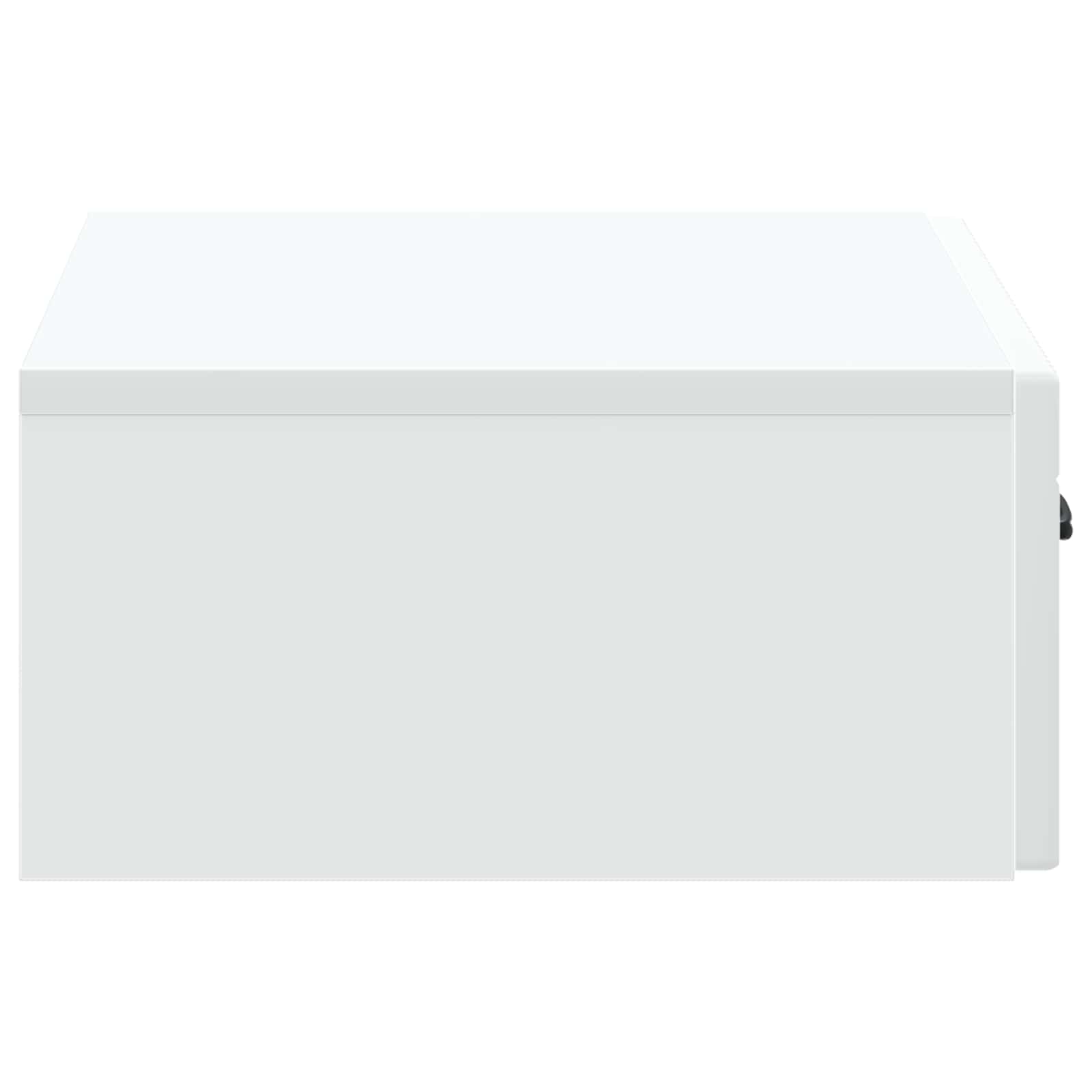 vidaXL Wall-Mounted Side Table White 59 x 34.5 x 17 cm Engineered Wood 6