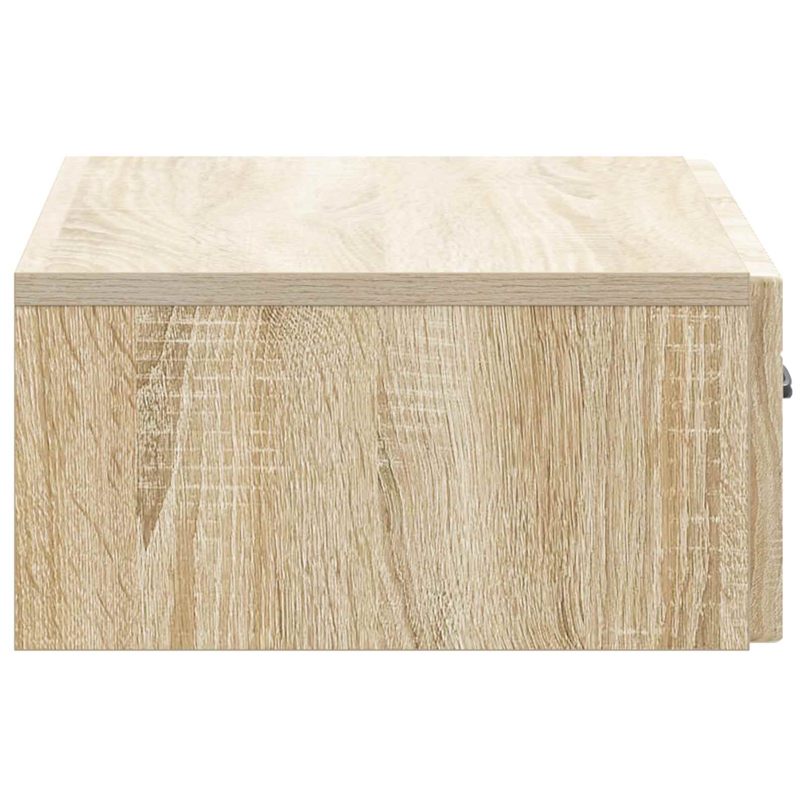 vidaXL Wall-Mounted Side Table 59 x 34.5 x 17 cm Engineered Wood 6