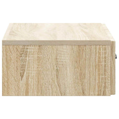 vidaXL Wall-Mounted Side Table 59 x 34.5 x 17 cm Engineered Wood 6