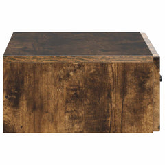 vidaXL Wall-Mounted Side Table 59 x 34.5 x 17 cm Engineered Wood 6