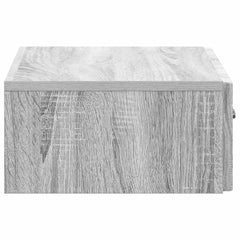vidaXL Wall-Mounted Side Table 59 x 34.5 x 17 cm Engineered Wood 6