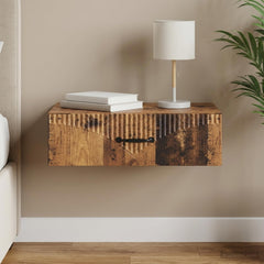 vidaXL Wall-Mounted Side Table 59 x 34.5 x 17 cm Engineered Wood 1