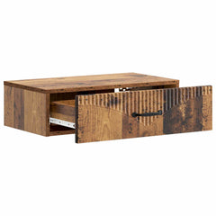 vidaXL Wall-Mounted Side Table 59 x 34.5 x 17 cm Engineered Wood 4