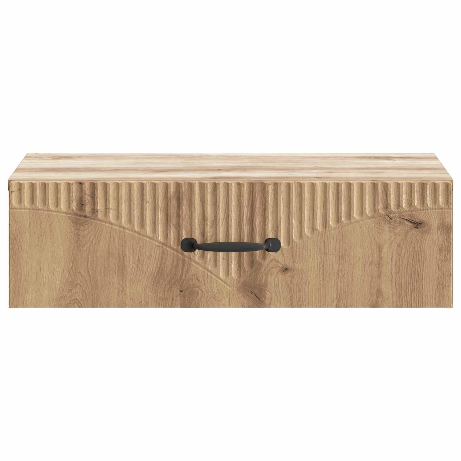 vidaXL Wall-Mounted Side Table 59 x 34.5 x 17 cm Engineered Wood 5