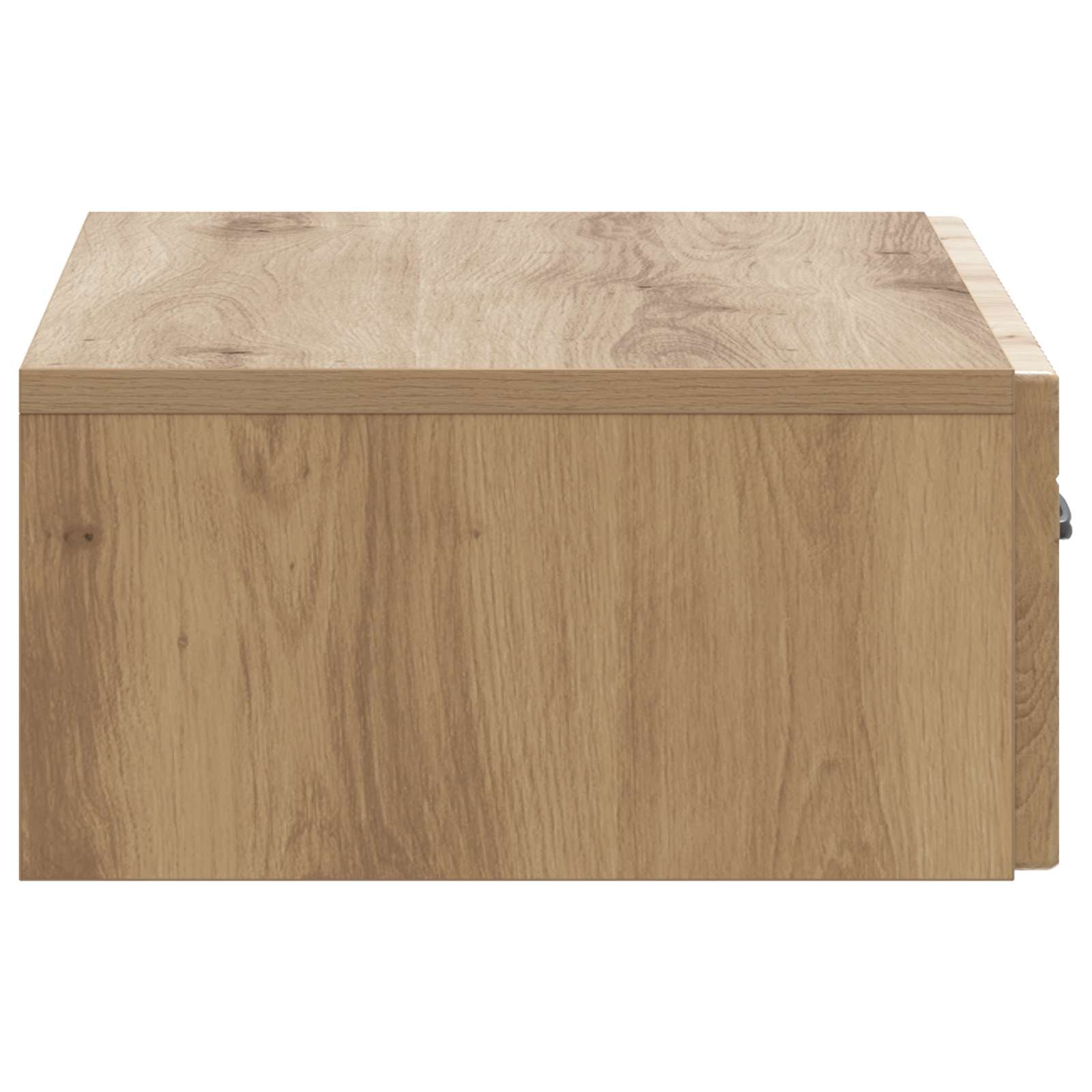 vidaXL Wall-Mounted Side Table 59 x 34.5 x 17 cm Engineered Wood 6