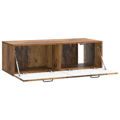 vidaXL Wall-Mounted TV Cabinet Old Wood 98 x 41 x 30 cm 5